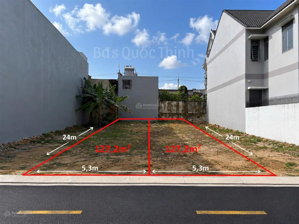 Bán rẻ ra nhanh cặp nền mặt tiền trung tâm tân triều, 1 tỷ 78, 127m2 shr, thổ cư, đường 32m.