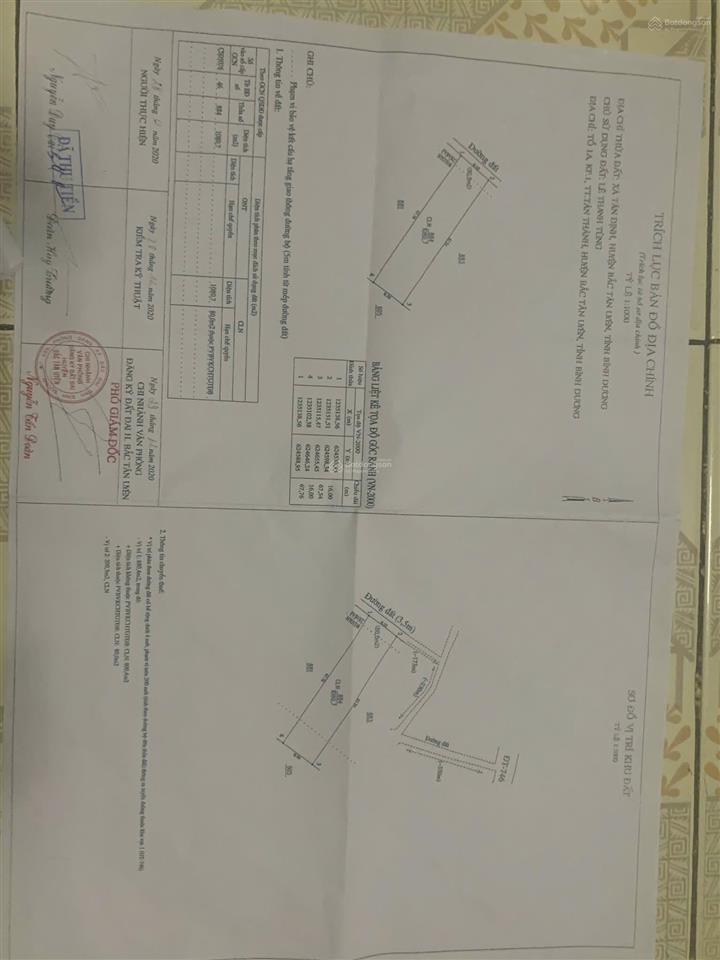 Cần bán đất trồng cây lâu năm tại đường tân định 39, diện tích 1080 m2, giá 1.2 tỷ