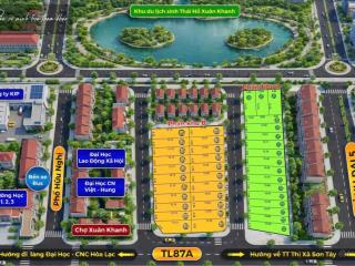 Bán đất tại hữu nghị, xuân khanh, sơn tây, giá cực chất 2,4 tỷ, 70m2