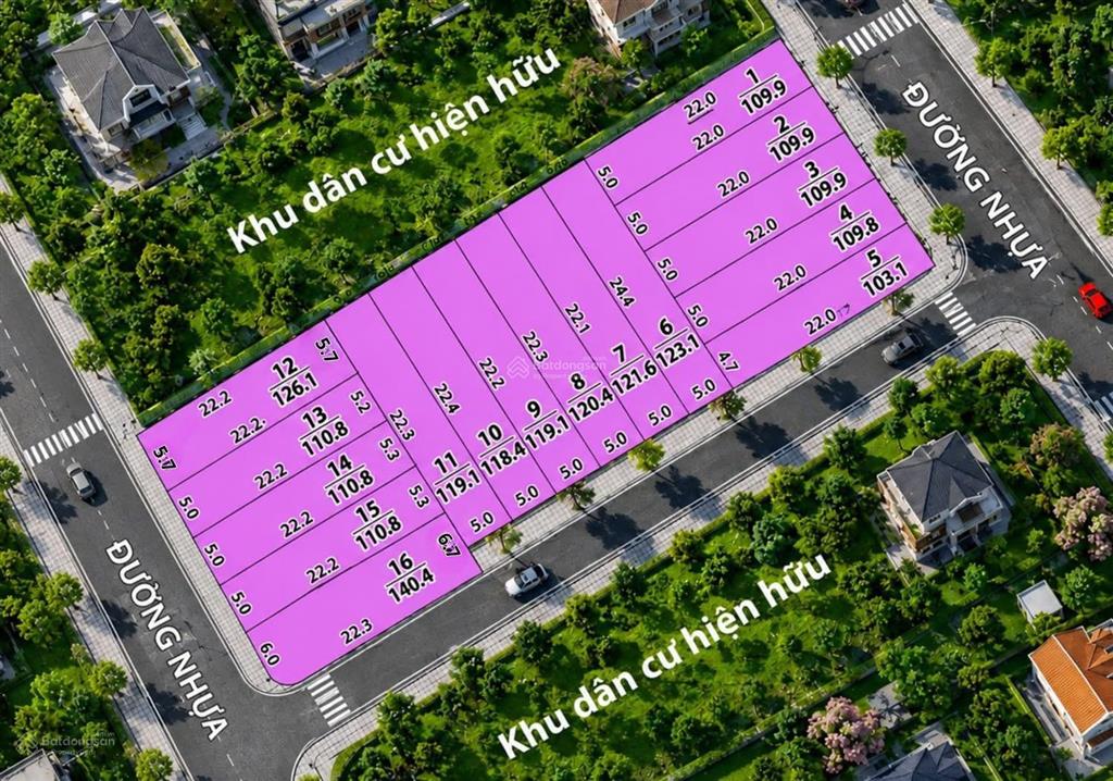 Đất kp tín nghĩa. dt 110m2. đất thổ cư, sổ riêng