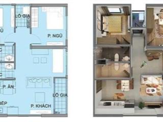 3.8 tỷ căn góc 2pn 2wc 65m2 / đầy đủ nội thất/ sẵn sổ giao dịch tòa s217 ocean park 1