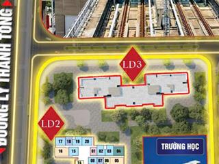 4 tỷ / căn 2n2wc căn góc / 64m2 london1 / hướng đn+đb / view siêu thoáng