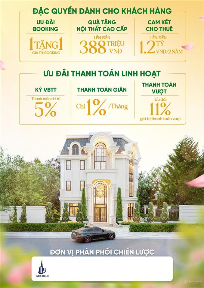 Bán biệt thự liên kế giá tốt, tiện ích đầy đủ, giá chỉ từ 4, xx tỷ/căn