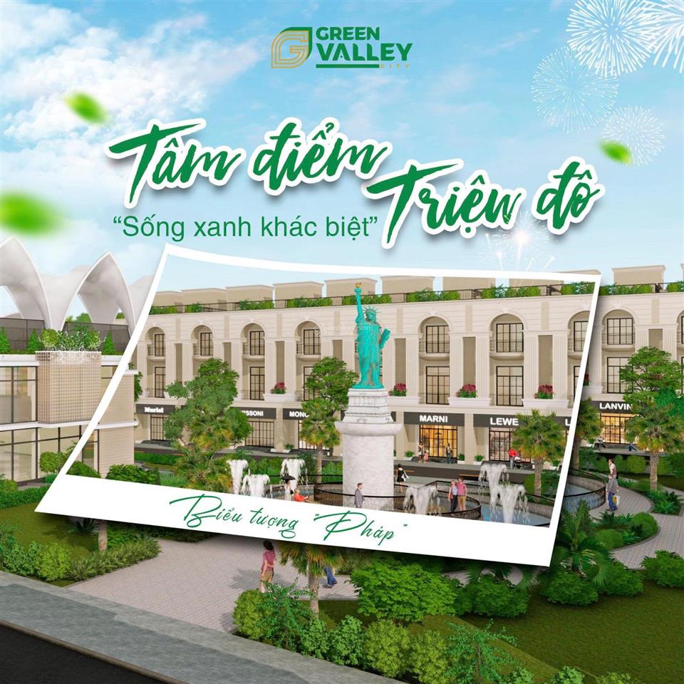 Bán nhà phố thương mại green valley city tân uyên, khu đô thị compound xanh, sổ hồng riêng