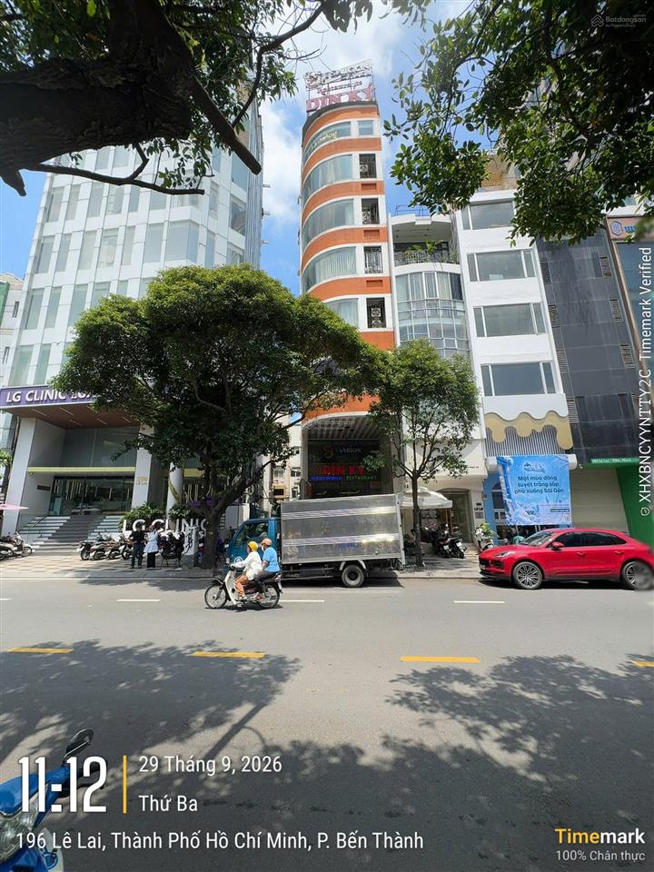 Siêu phẩm góc 2 mặt tiền lê lai quận 1 vị trí view công viên thoán mát dt 144,2m2 giá 115tỷ 