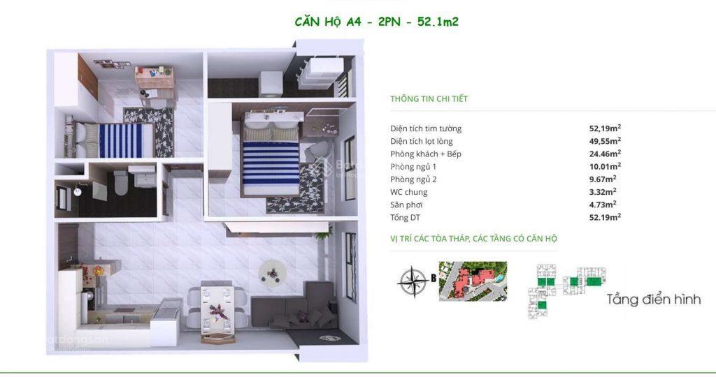 Bán nhanh giá siêu tốt thủ thiêm garden sổ sẵn 2pn 1wc full nội thất 2.8x tỷ