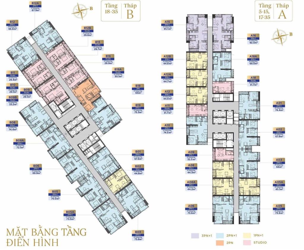 Chính chủ bán cắt lỗ căn 2n2vs tầng cao 2.0x tỷ  0978 788 ***