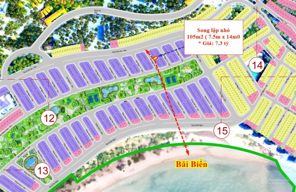 Nhà phố đường 25m hướng biển+ cách vinwonder 100m+ cách bãi biển 240m + gần công viên+ căn rẻ nhất