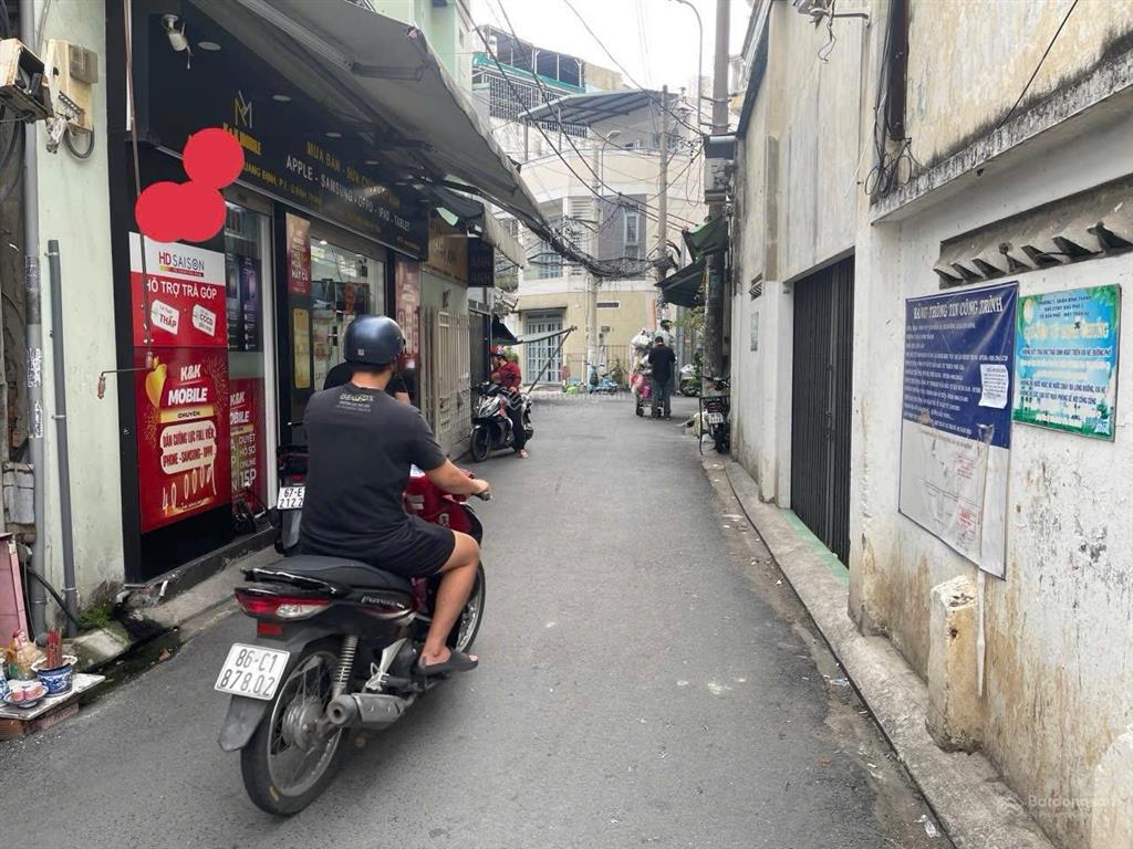 Nhà sát hxh lê quang định p.7 | 4.2x12m nở hậu 6m | 52m² | trệt 1 lầu | 2pn 2wc | 6.98 tỷ (tl)