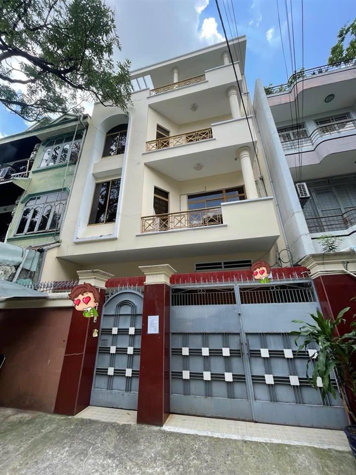Cho thuê mặt tiền đường số chu văn an, bình thạnh | 8x20m | 4 tầng | 8 phòng | 70 triệu/tháng tl
