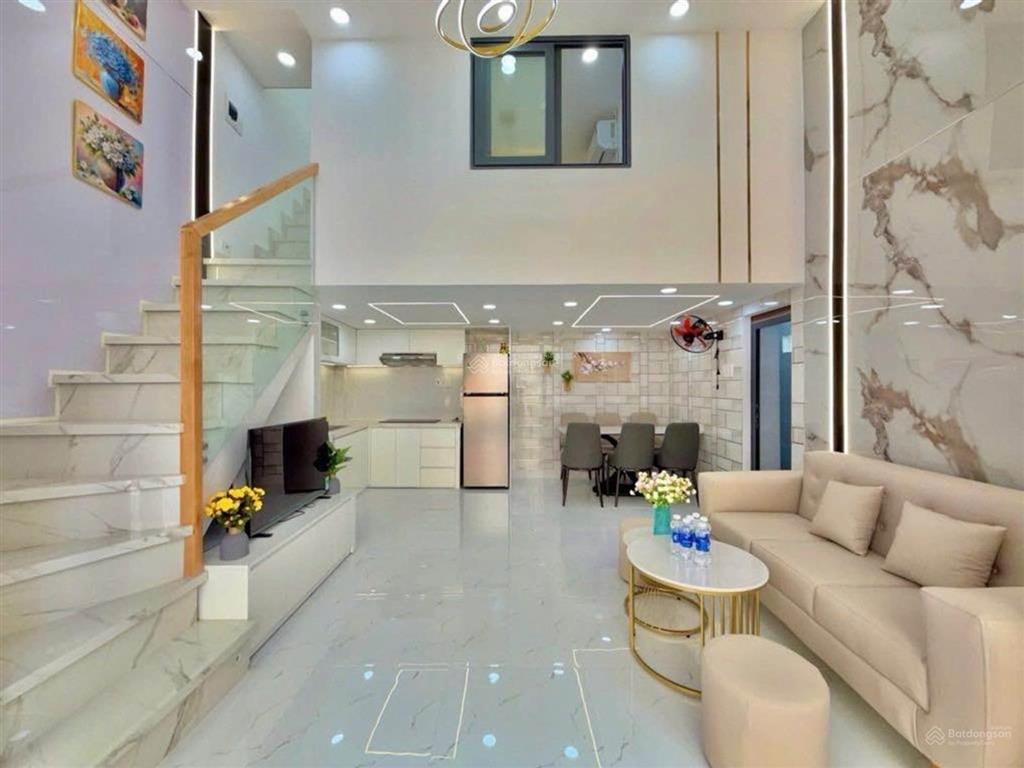 Nhà hẻm xe hơi phan văn trị | 33.63m2 (4.6 x 7.5m) | 3 tầng, 3pn/3wc | 6.5 tỷ | 045700788