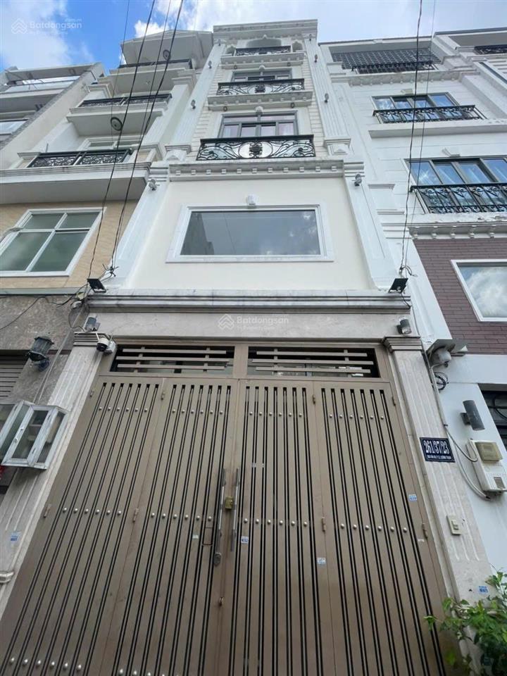 Nhà hẻm xe hơi chu văn an, p. bình thạnh | 40m | 4x10m | 5 tầng | nhà xây mới | 8.45 tỷ tl