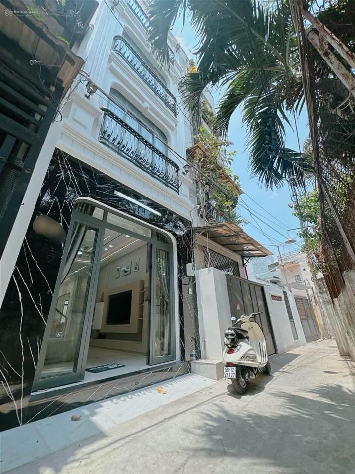 Nhà hẻm sát chợ bà chiểu | 60m2 | 4tầng | 4pn 5wc | full nội thất cao cấp, 2sân thượng | 8.88 tỷ tl