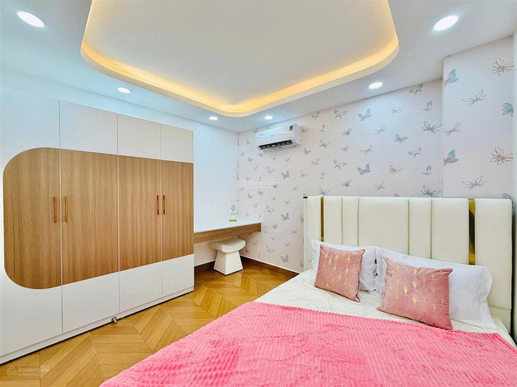 Bán gấp nhà ngang 5m ngay an dương vương, 55m2, 4 tầng đúc, 4pn, thiết kế hiện đại, giáp quận 6