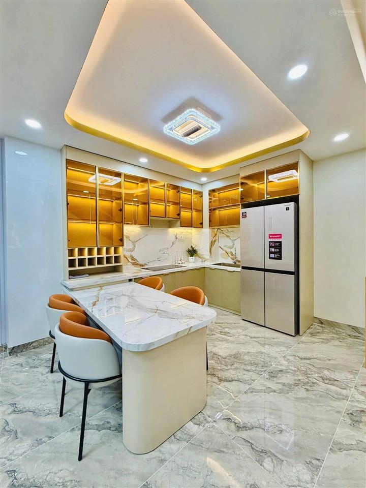 Bán gấp nhà ngang 5m ngay an dương vương, 55m2, 4 tầng đúc, 4pn, thiết kế hiện đại, giáp quận 6