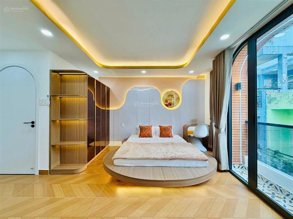 Bán gấp nhà ngang 5m ngay an dương vương, 55m2, 4 tầng đúc, 4pn, thiết kế hiện đại, giáp quận 6