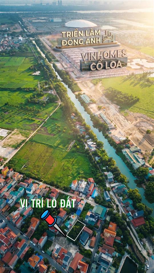 Ngộp bank  tôi cần bán gấp lô đất 435m2  mt 15.6 m2 tại xã mai lâmđông anh cách vin cổ loa 5ph
