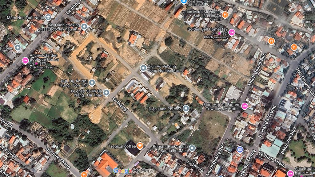 Đất 200m mt 10m | cách phố cổ hội an 1km biển an bàng 3km | siêu phẩm xây villa & apartment
