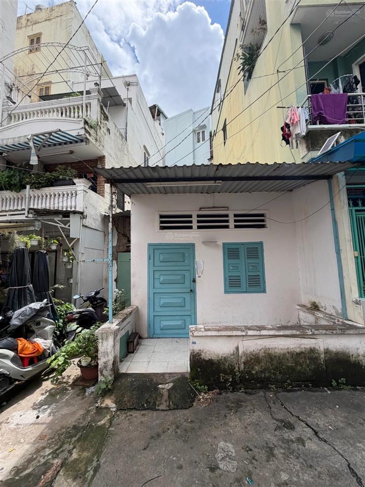 Nhà cấp 4 trần cao vân, phú nhuận, 55m2, ngang 4,5m, hẻm xe hơi 6m, sát mặt tiền, 7,779 tỷ tl