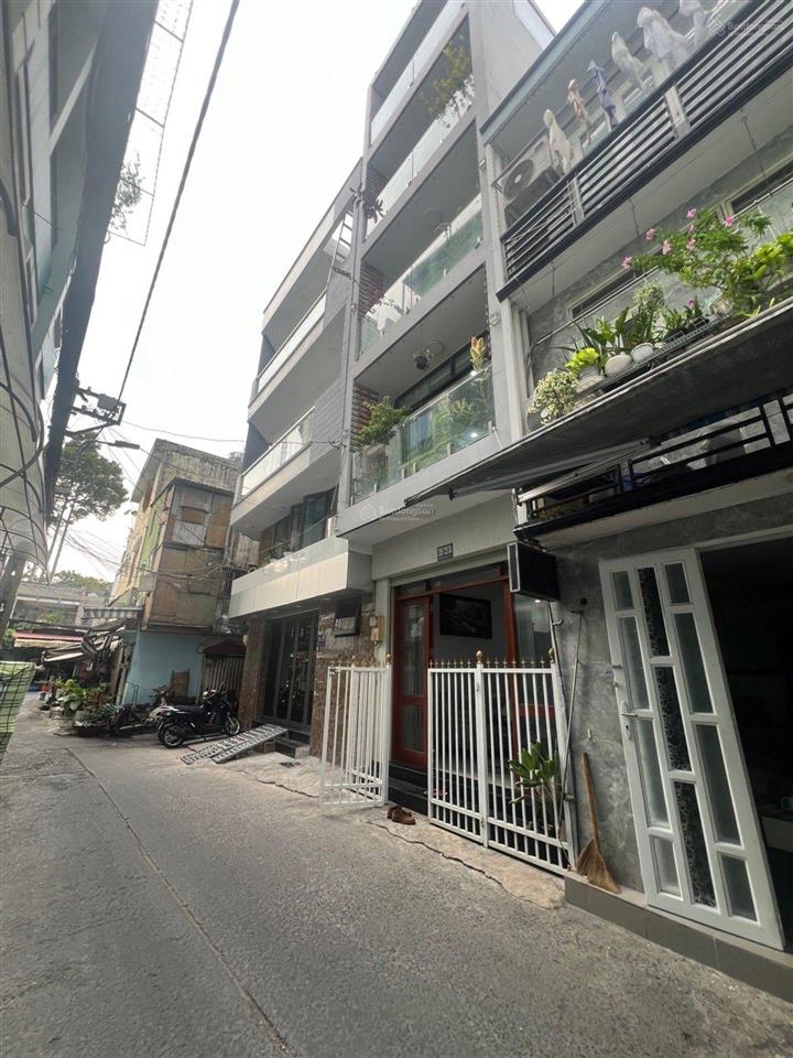 Ngay trung tâm, quận 10, cách mạng tháng tám, 5 tầng, hẻm 8m, 14 tỷ tl.