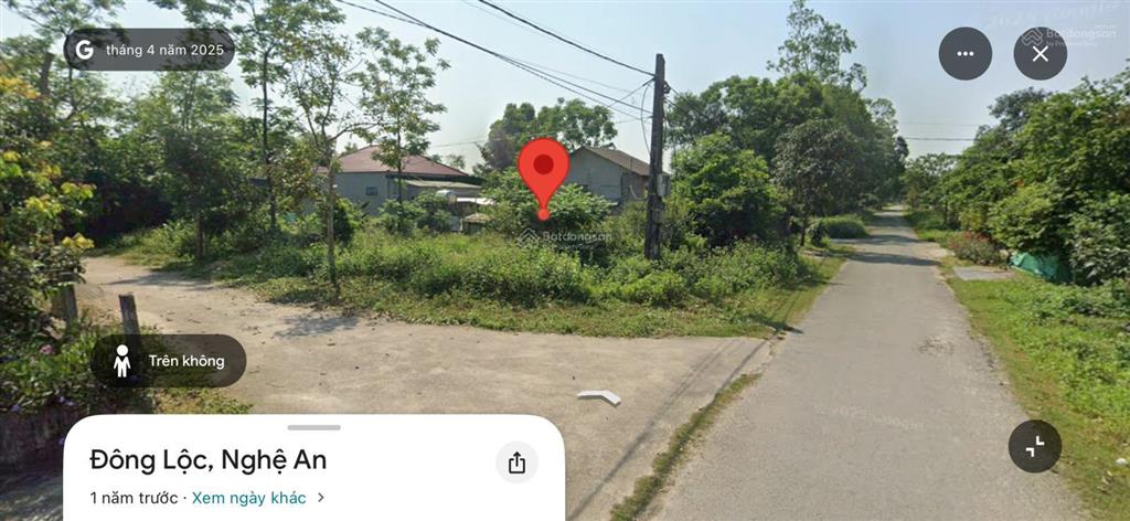 Bán lô đất 540m2, có 200m2 thổ cư, lô góc đường trước 10m, đường hồn 4m
