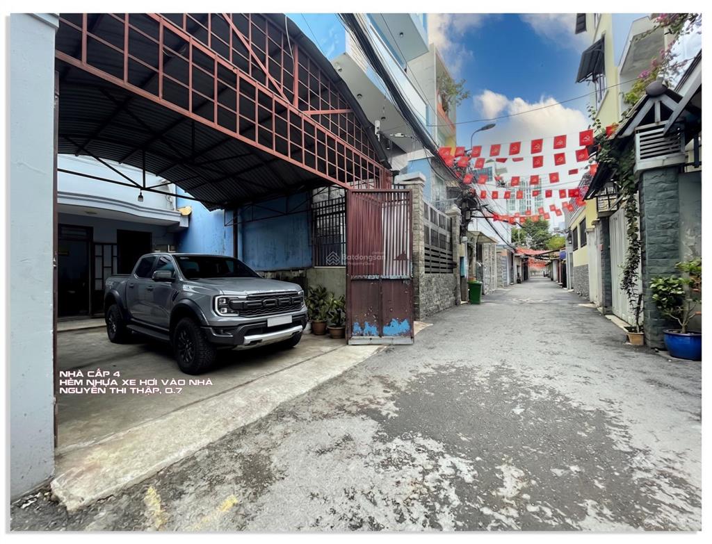 Chỉ 14,9 tỷ (78 triệu/m2) nhà 6,1x34m (190m2) đường nhựa 4m nguyễn thị thập q.7