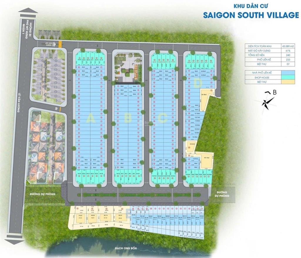 Bán đất kdc saigon south village, lê văn lương, nhà bè  5x16  nhỉnh 6 tỷ