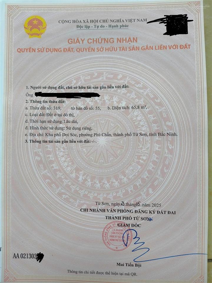 Bán gấp đất tại 01, gần vsip bắc ninh, giá cực chất 2,4 tỷ, 70m2
