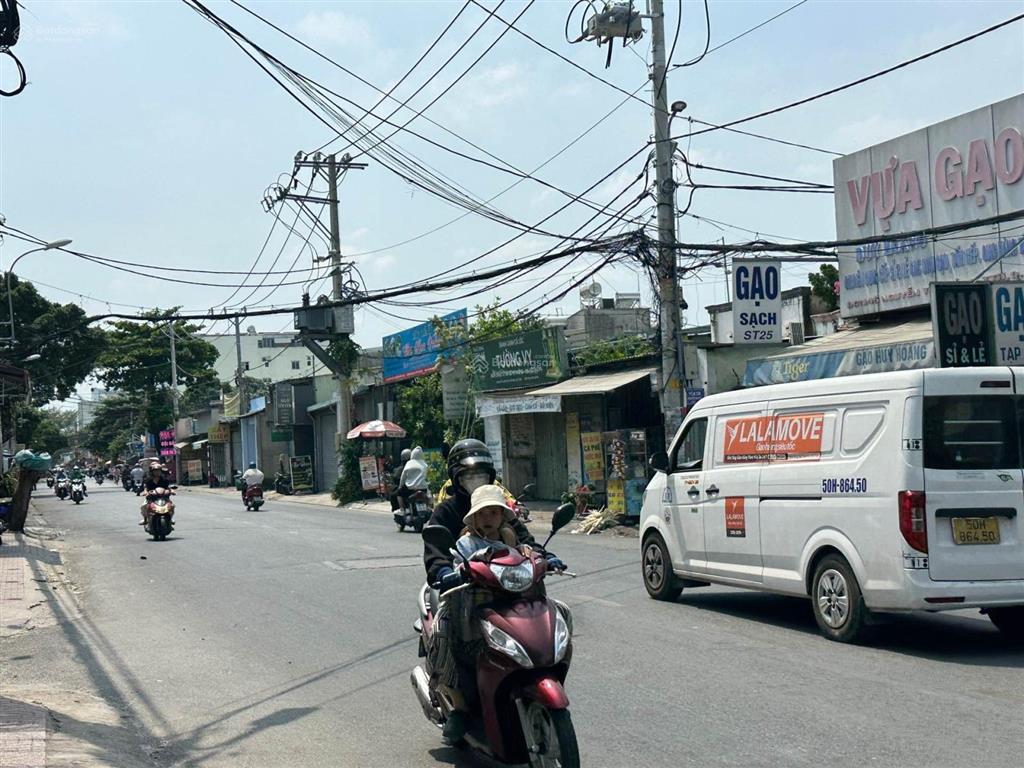 Chủ ngộp bán nhà mặt tiền  nguyễn thị kiểu ~ 100m²  3 tầng quận 12 giá 8ty68