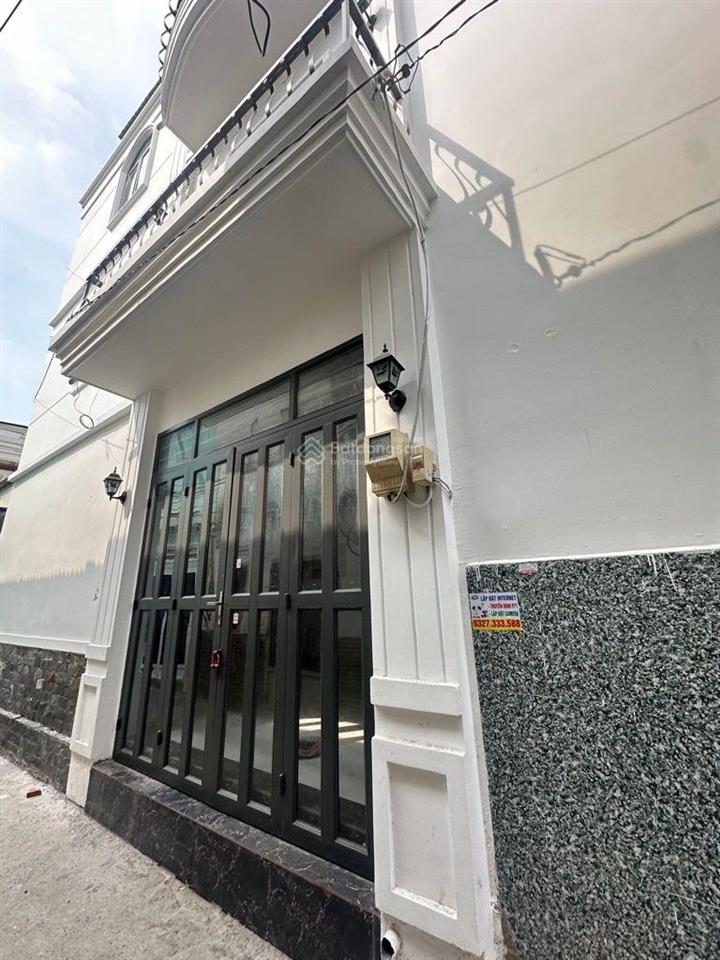 Hot quận 12  nhỉnh 4 tỷ  chỉ 51tr/m2  nhà kết cấu  3 tầng 3pn