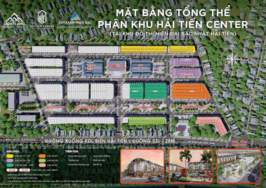 Đất nền trung tâm hải tiến thanh hóa, sẵn sổ đỏ.