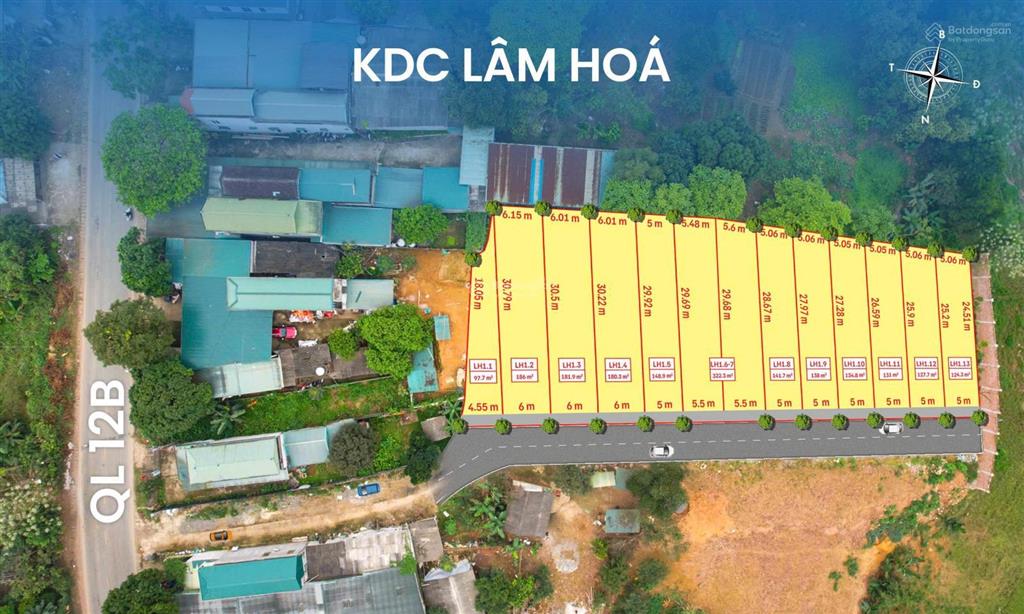 Chính chủ bán lô đất giá f0 ngay tại thị trấn lâm hóa