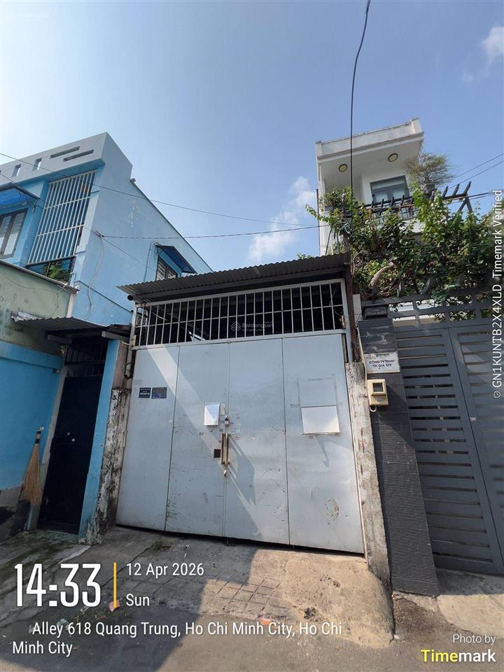 Chỉ 89tr/m2 hxh 638/ quang trung, p11, cách mt đúng 100m, 4x17 nở hậu 4.66m cn 73m2 chỉ 6.5 tỷ tl