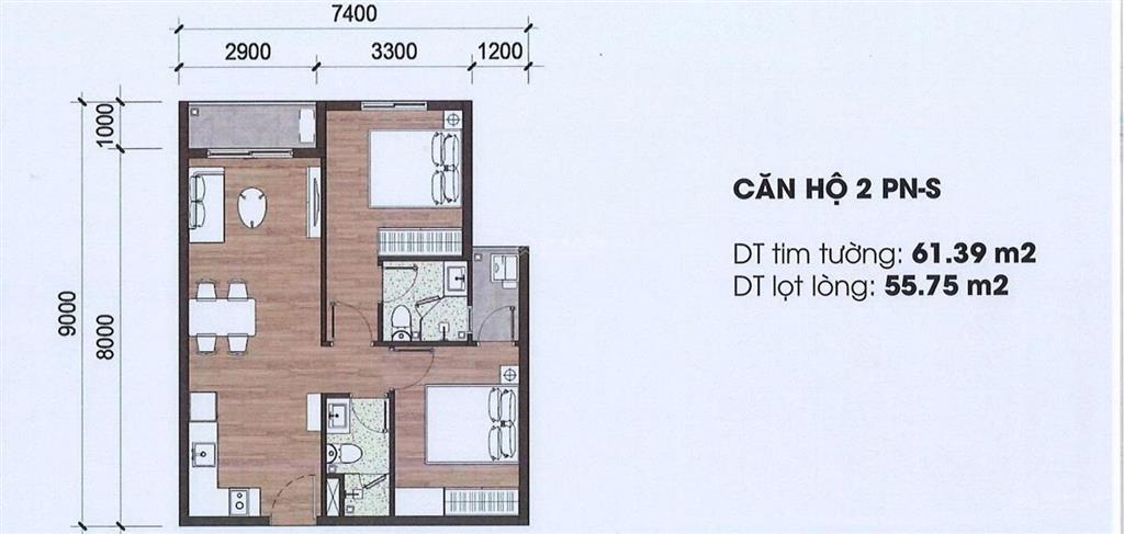 Chung cư khome đồng nai chỉ 20,9tr/m2 có ngay căn 47m²