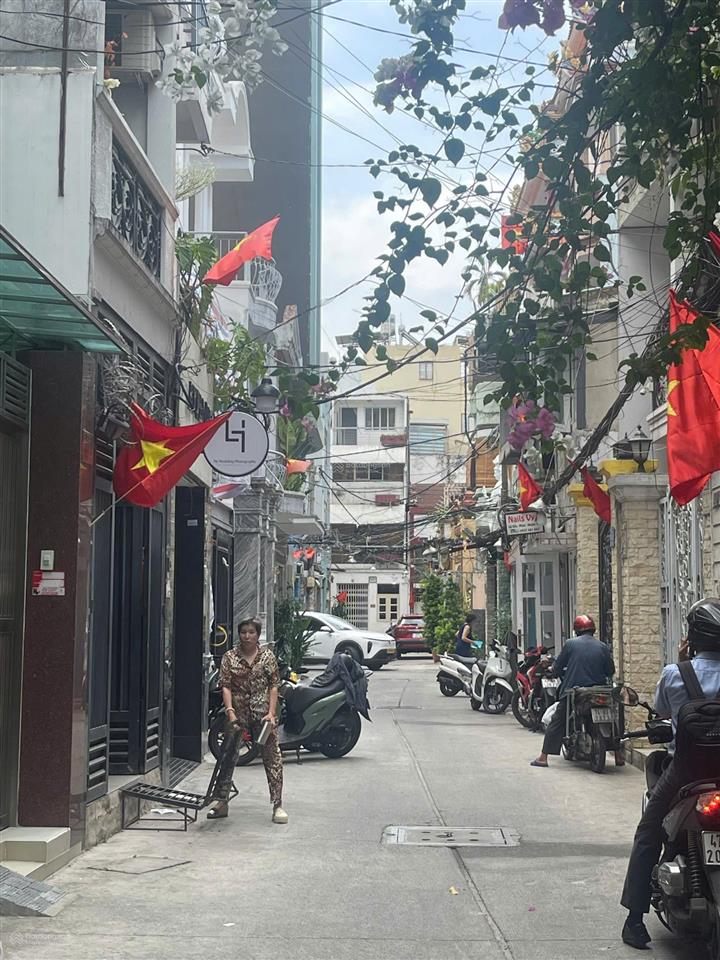 Bán nhà hẻm 6m tô hiến thành, quận 10 | 5x20m | 4 lầu | hđt 50tr | 16.5 tỷ