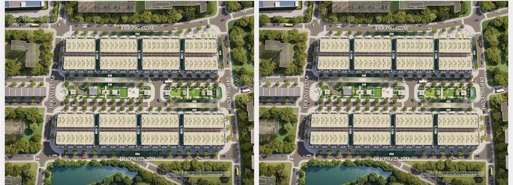 Liền kề song lập the park land linh đàm, sống xanh giữa nội đô, 150m2 chỉ 255 triệu/m2