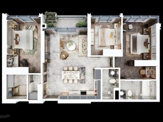 Căn hộ 3 phòng ngủ tại hồ tây giá rẻ nhất khu vườn đào  celestine westlake tây hồ