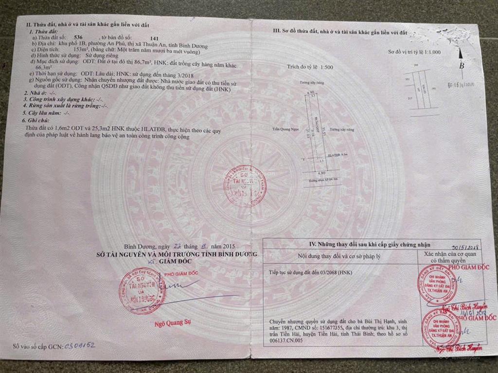 Bán nhà mt kinh doanh an phú 04 thuận an bình dương
