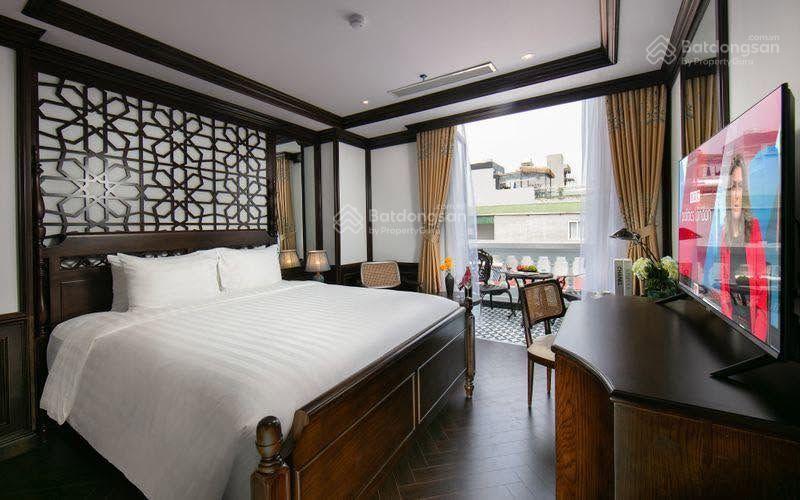 Siêu phẩm khách sạn 4 sao  328m2, 10t, mt 8m, phố cổ hoàn kiếm. 80 phòng  dòng tiền 20 tỷ / năm