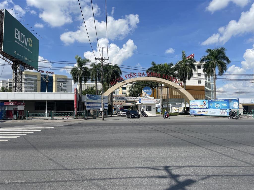 720tr đất cạnh bv xuyên á, kcn tân phú trung (323m2) sổ riêng
