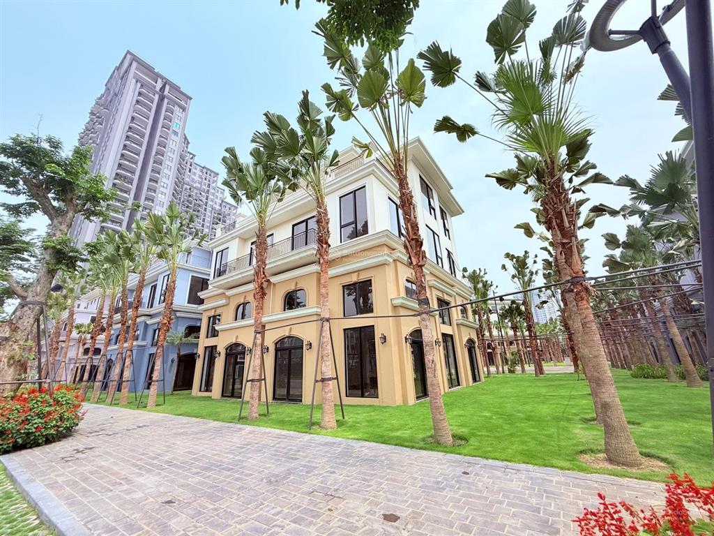 Bán căn siêu biệt thự xẻ khẻ 216m2 eco central park  sau là công viên 2000m2