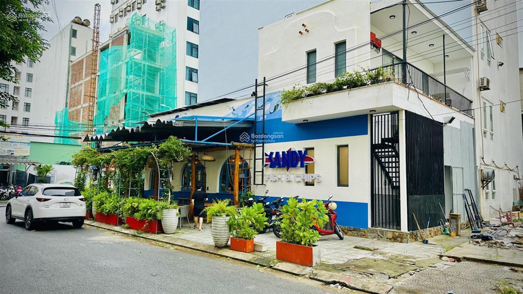 Bán đất 2 mặt tiền dt  69m2 đường 5m5 phước trường 16cách biển mân thái 500mphù hợp xây căn hộ