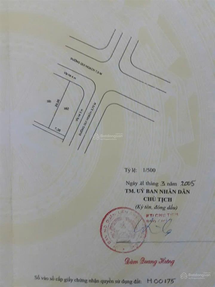 Bán đất lô góc 02 mặt tiền đường 7.5m đường nguyễn khắc nhu  hòa khánh  đà nẵng