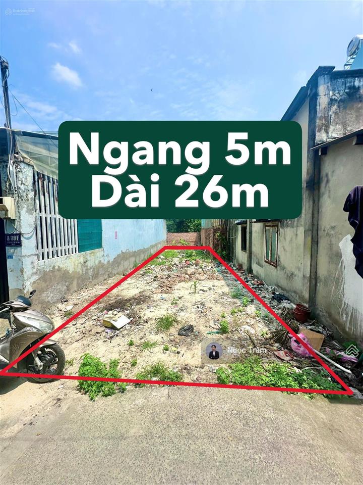 Bán gấp lô đất 127m2(5x26)giá 950 triệu đường cây trôm mỹ khánh xã phước hiệp huyện củ chi sổ riêng