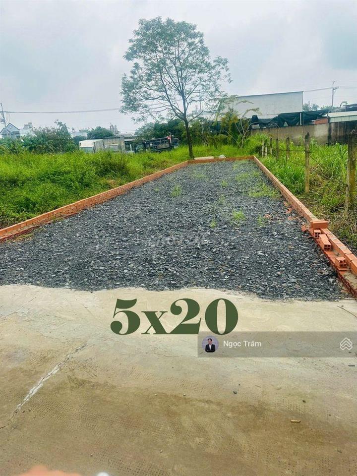 Bán nhanh lô đất 100m2(5x20) đường dương công khi xã xuân thới sơn huyện hóc môn