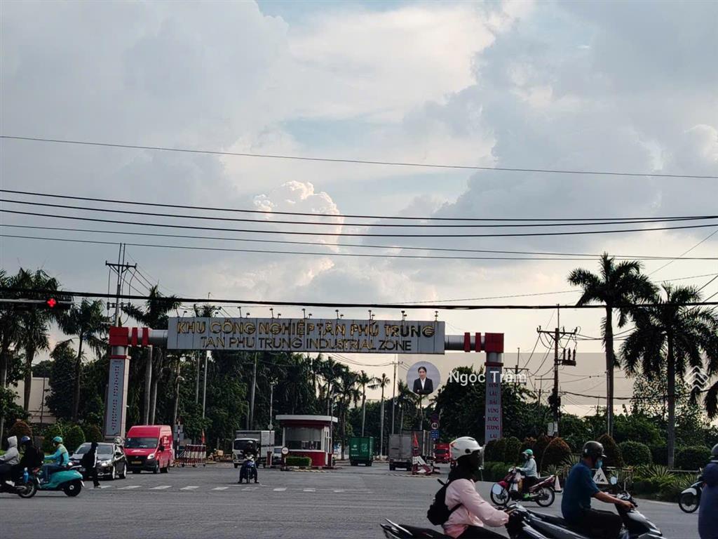 Bán nhanh 252m2750 triệu gần full thổ đường tỉnh lộ 2 xã tân phú trung huyện củ chi sổ hồng riêng