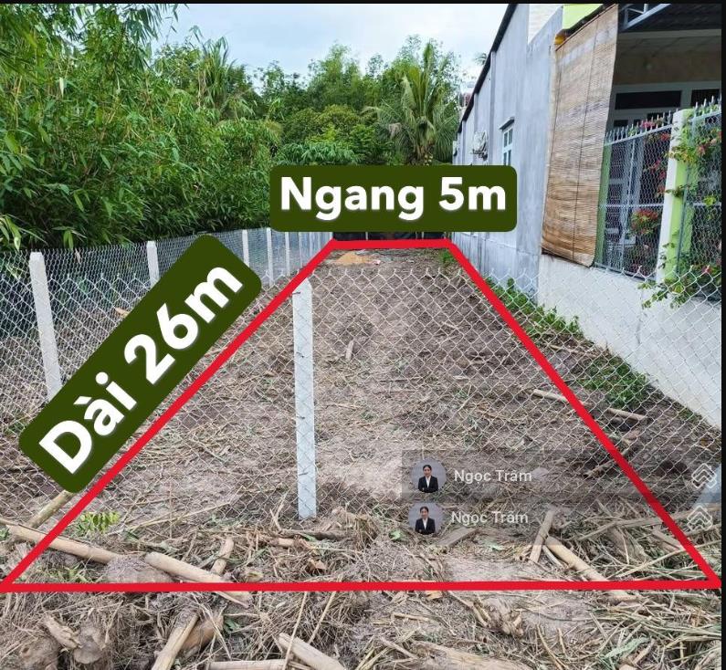 Chủ gửi bán gấp lô đất 131m2 (5x26) đường giồng cát, xã tân phú trung, huyện củ chi gần xuyên á