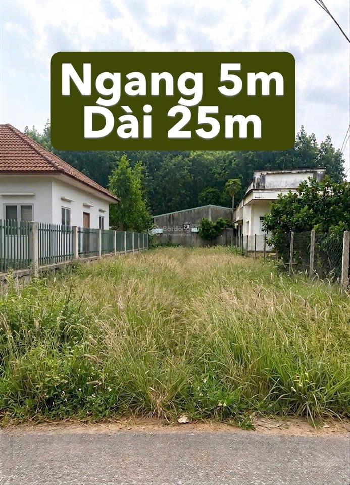 Bán gấp lô đất 127m2(5x25)giá 900triệu đường nguyễn thị ni xã phước hiệp huyện củ chi sổ hồng riêng