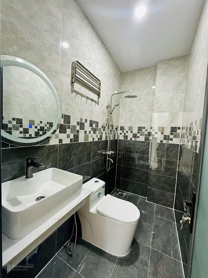 Hẻm 424 lê hồng phong, bán nhà 1 trệt 1 lầu 3p 2wc 80m2/900 triệu, đường ô tô 5m, nhà hoàn công