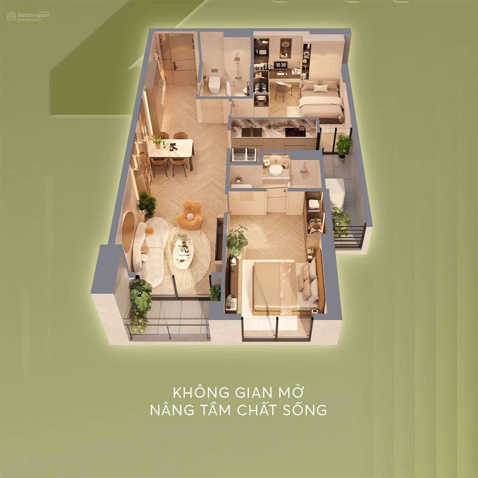 Cc cắt lỗ 500 triệu bán căn hộ 2pn tòa sm2 chung cư greenera southmark  tân hoàng minh ngọc hồi